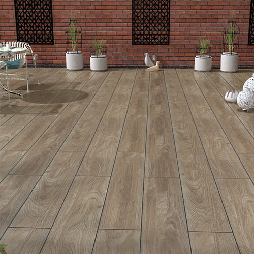 Wood Effect Paving