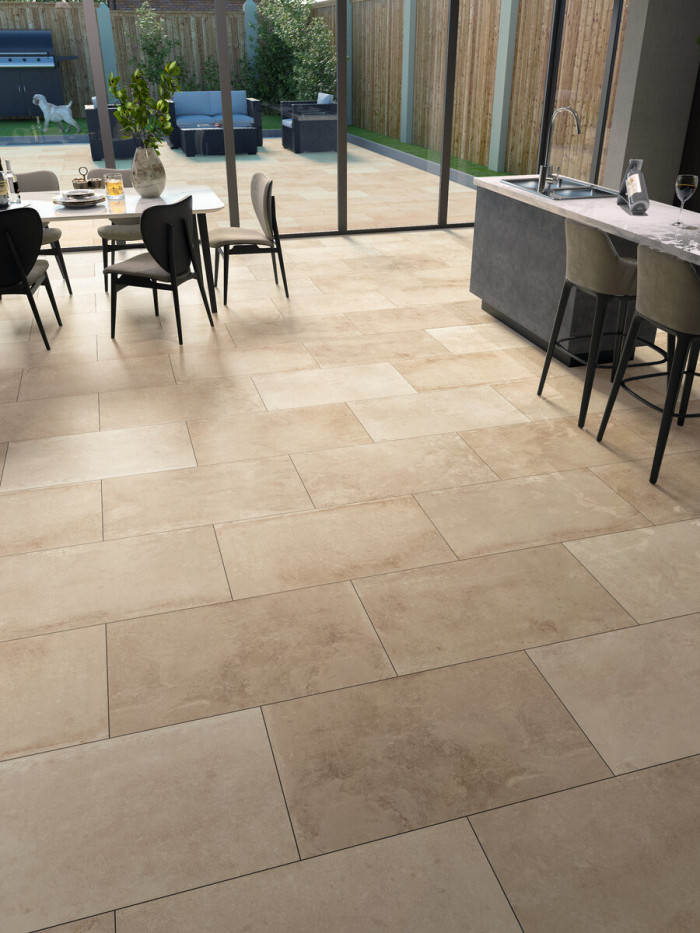 Provence Crema Italian Porcelain - 1200x600x20mm