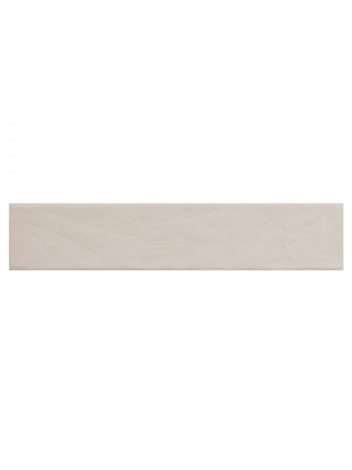 Ainsa Greige Brick Effect Matt Porcelain Tile - 250x50mm