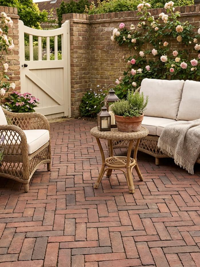 Alfaton Tumbled Clay Pavers - 200x50x60mm