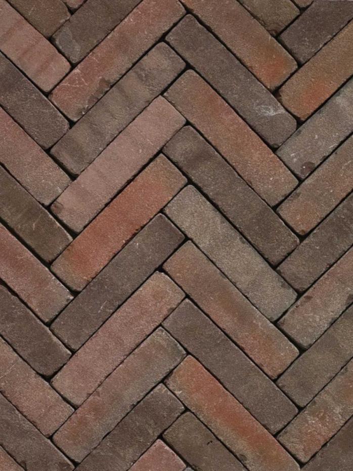 Alfaton Tumbled Clay Pavers - 200x50x60mm