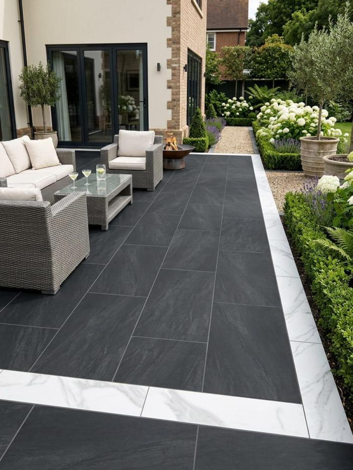 Carrara Marble Porcelain Riser and Edging - 900x150x20mm