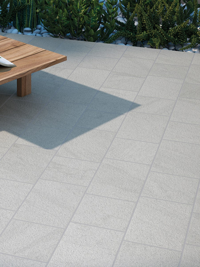 Aran Pearl Grey Outdoor Porcelain - 300x200x20mm