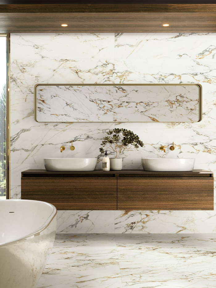 Bellagio Gold Porcelain Tile - 1200x600mm (Last Pack)