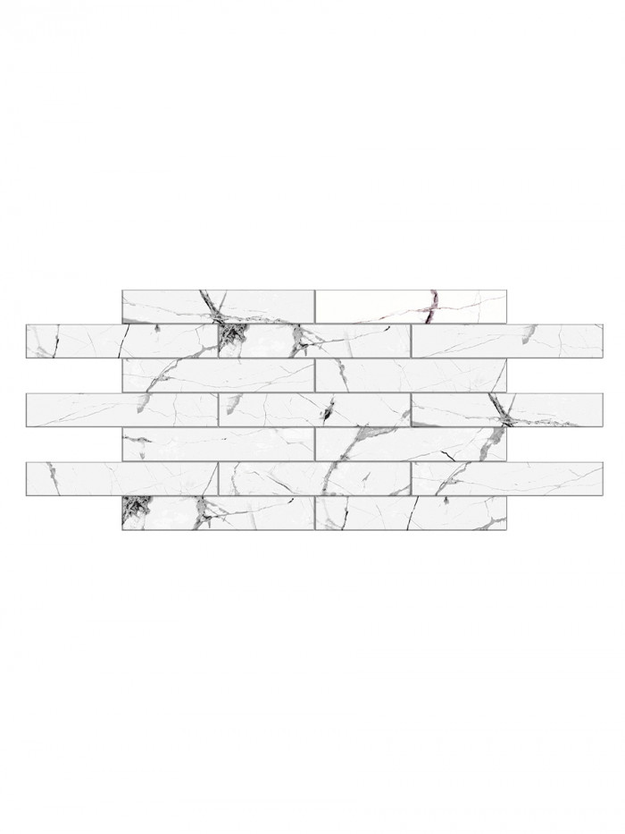 Bosco Blanco Porcelain Tile - 100x600mm
