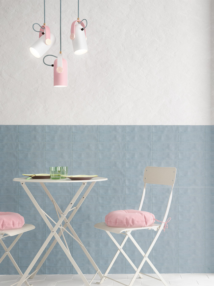 Boston Soft Marine Matt Brick Effect Tile - 65x200mm