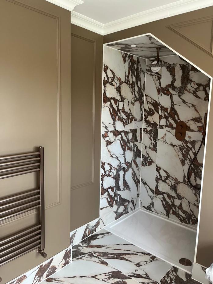 Calacatta Viola Porcelain Tiles - 1200x600