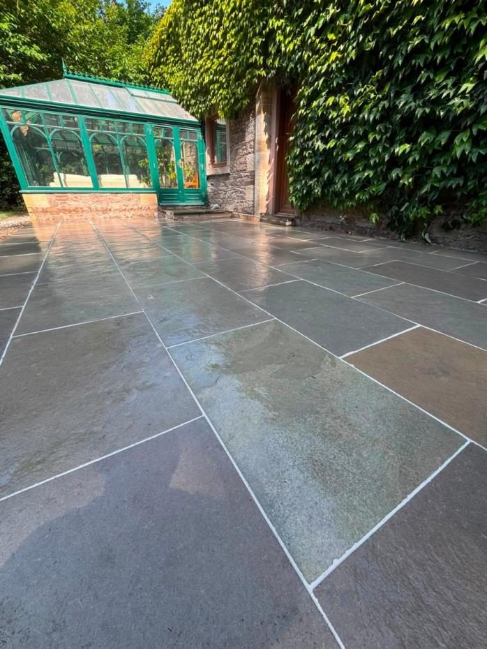 Cathedral Grey Tumbled Limestone - 900x600mm