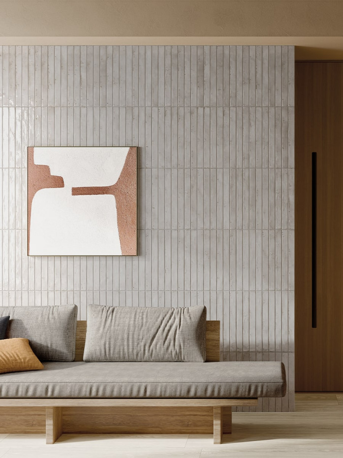 Colors Light Grey Italian Tile - 48x450mm ( LAST PACK )