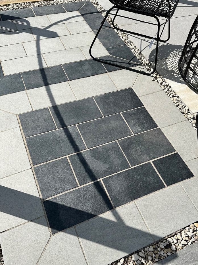 Concrete Anthracite Outdoor Porcelain - 200x300x20mm