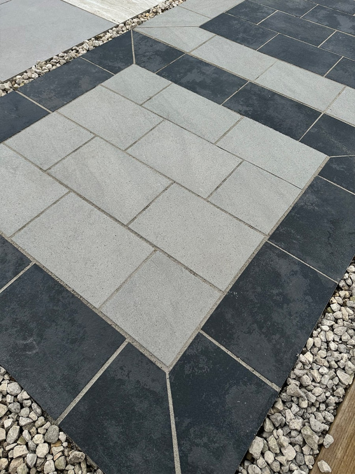 Concrete Anthracite Outdoor Porcelain - 200x300x20mm