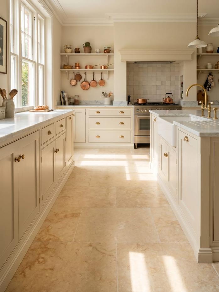 Cotswold Cream Natural Limestone Tiles - 600xFree Lengthx15mm