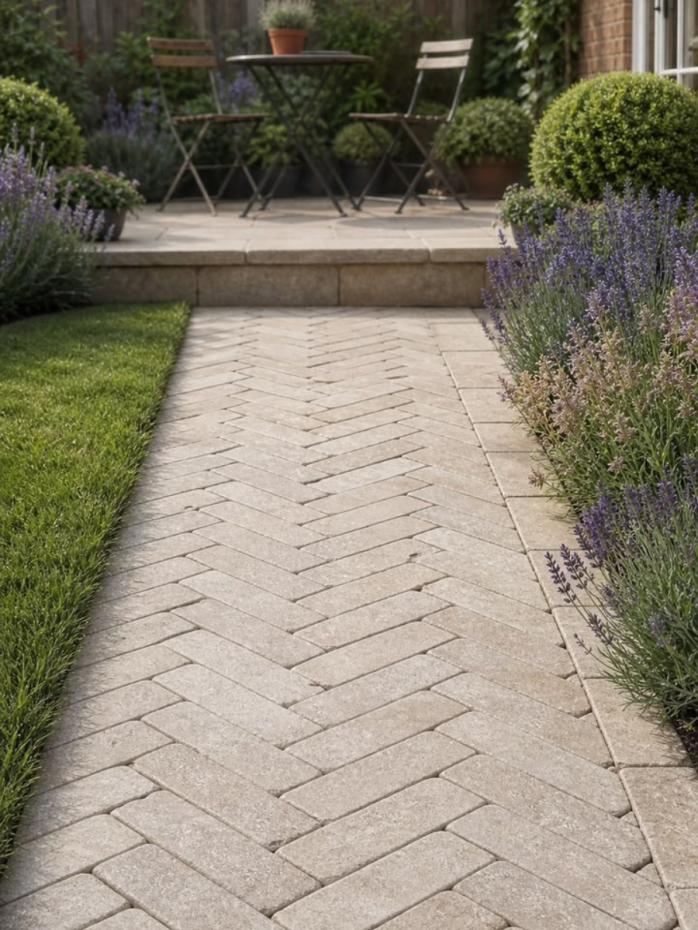Dijon Acid Seasoned Tumbled Limestone Pavers - 200x50x40mm
