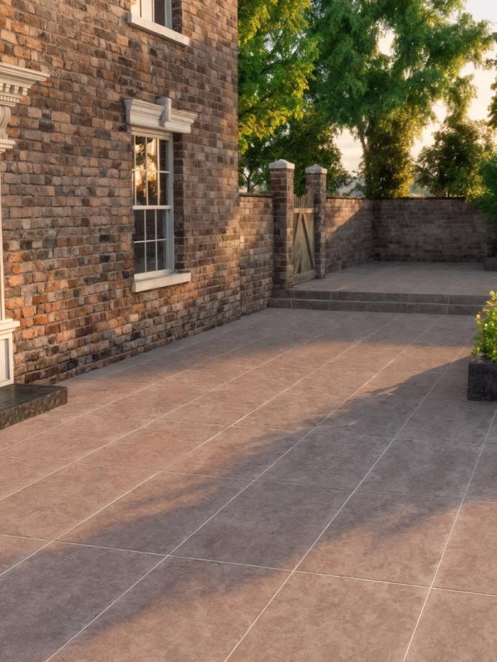 Dijon Heritage Natural Limestone Paving Slabs - 900x600x20mm