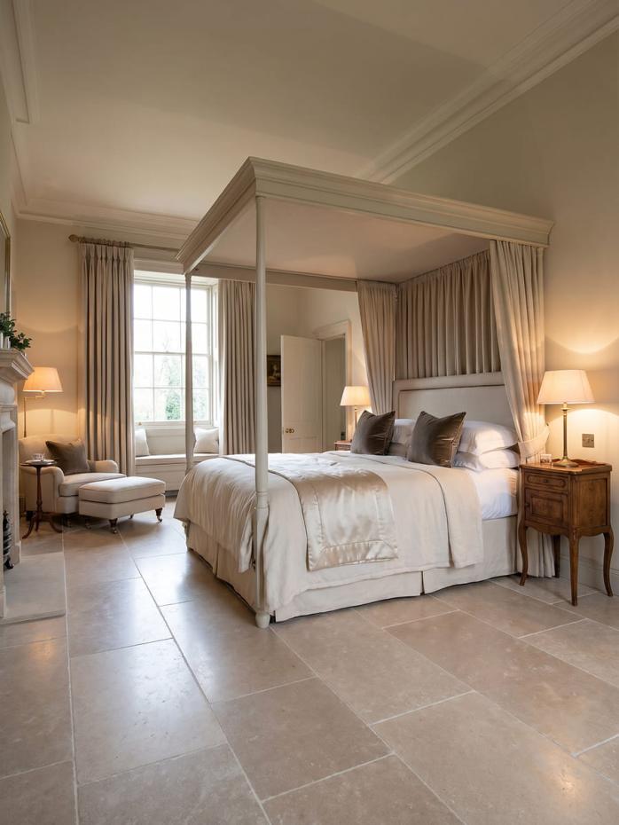 Dijon Honed and Tumbled Natural Limestone Tiles - 600xFree Lengthx15mm