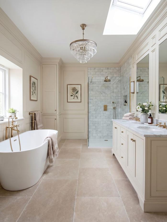 Dijon Honed and Tumbled Natural Limestone Tiles - 500xFree lengthx15mm