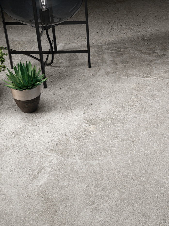 Dome Ash Porcelain Tile - 1200x1200mm