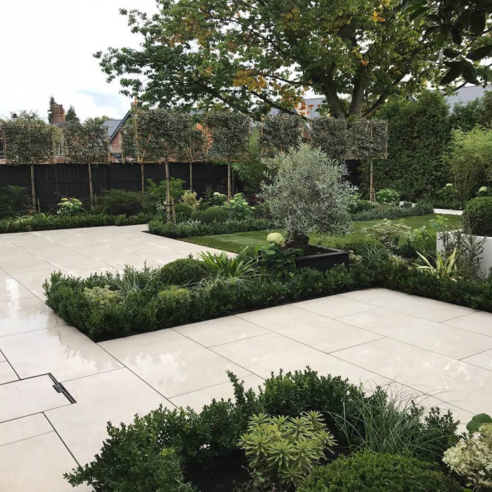 Eclipse Ivory Outdoor Porcelain Slab - 1200x600x20mm