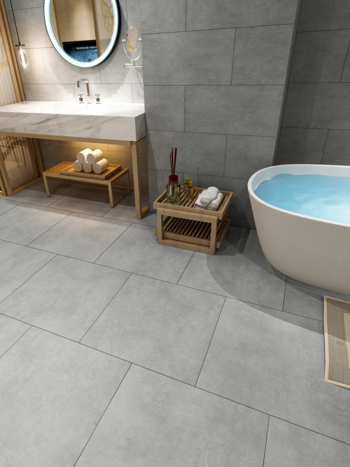 CLEARANCE - Eclipse Silver Grey 600x600x10mm (14.4m2)