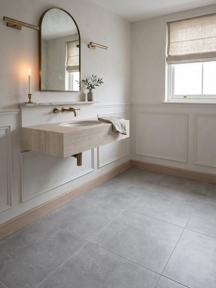 Eclipse Silver Indoor Porcelain Tile - 800x800mm