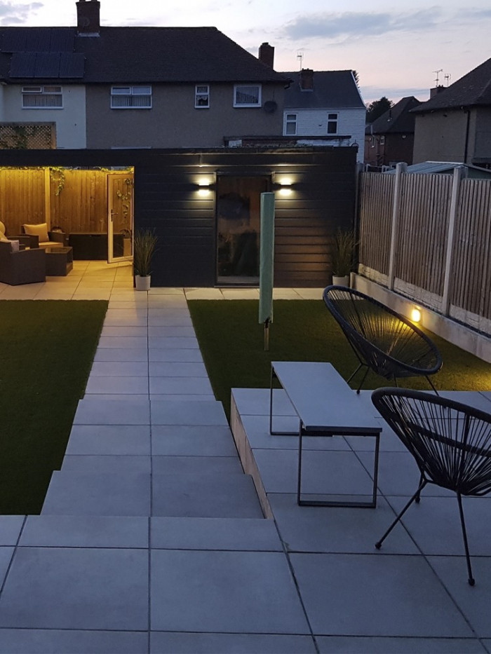 Eclipse Silver Outdoor Porcelain - 600x600x20mm