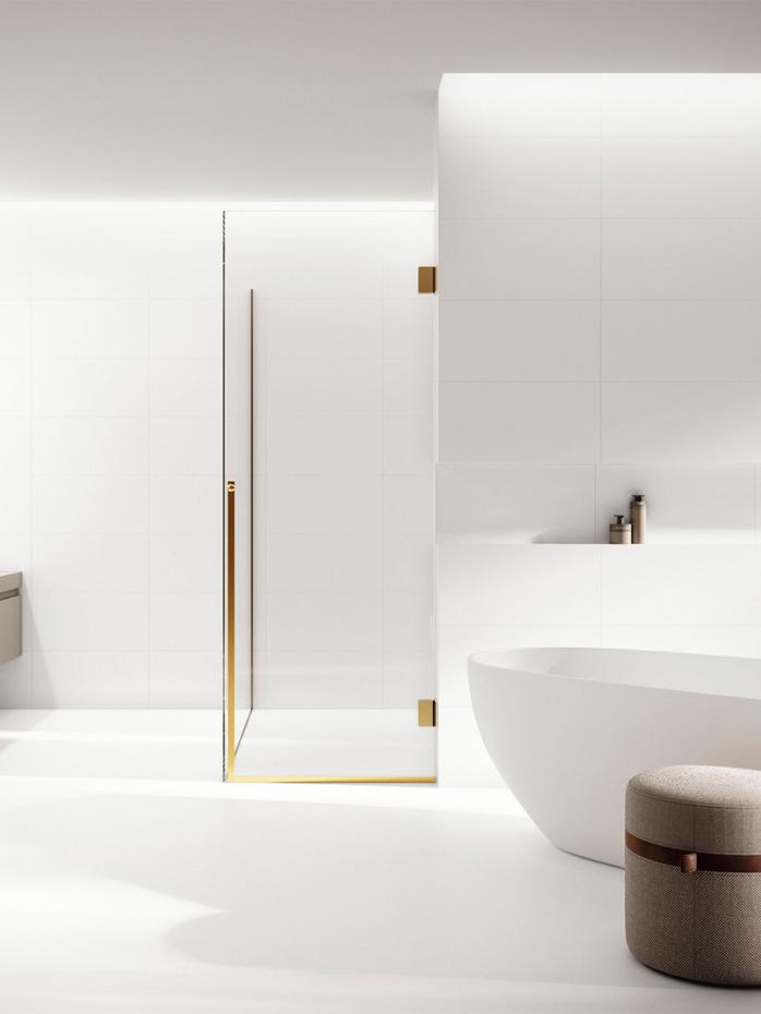 Glacier White Marble Effect Matt Porcelain Tile - 600x600mm
