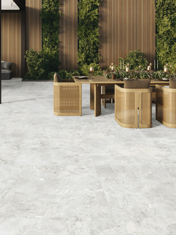 Highlands Light King Size Outdoor Porcelain Paving Slabs - 1000x1000x20mm