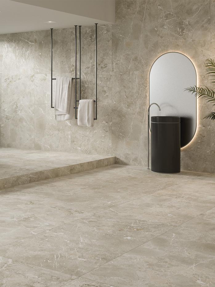 Highlands Nature Matt Porcelain Tiles - 600x600x12mm