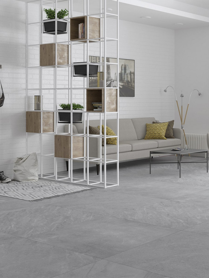 Valley Grey Spanish Porcelain Tile - 1000x1000x10mm