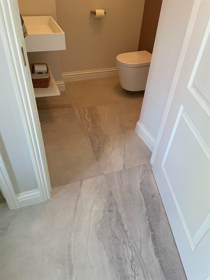 Idemo White Porcelain Tile - 1000x1000mm