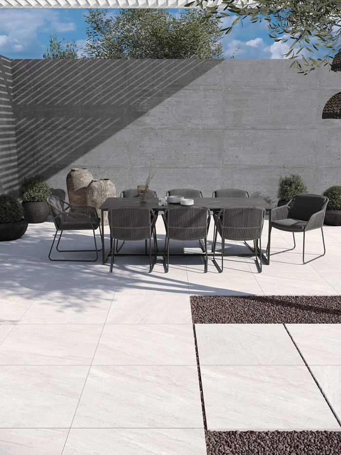 Indiana Blanco King Size Porcelain Slabs - 800x800x20mm (LAST PACK)