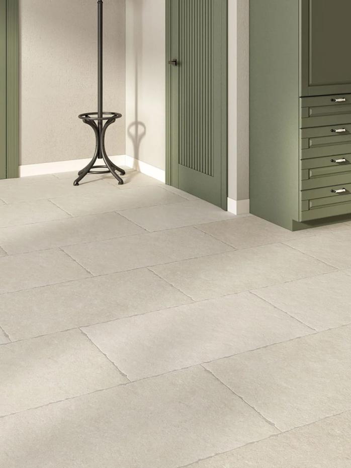 Jersey Cream Antique Chiselled Edge Porcelain Tile - 900x600x9.5mm