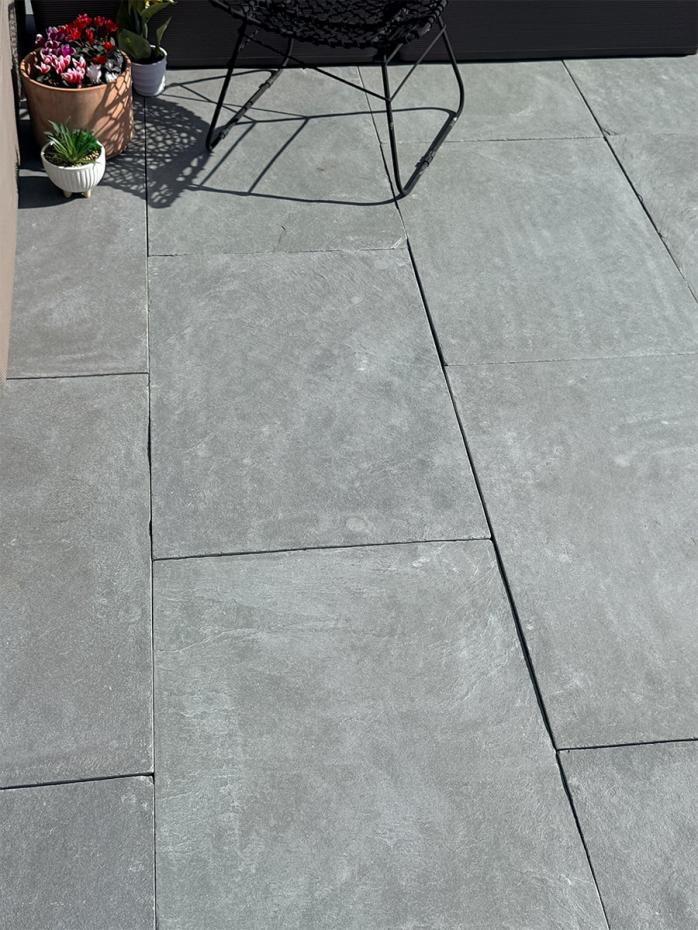 Cathedral Grey Tumbled Limestone - 900x600mm