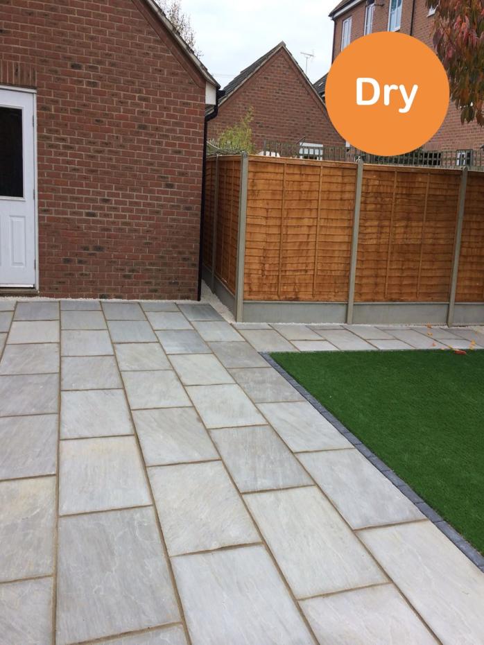 Kandla Grey Indian Sandstone Paving Slabs - 900x600x18mm Pack