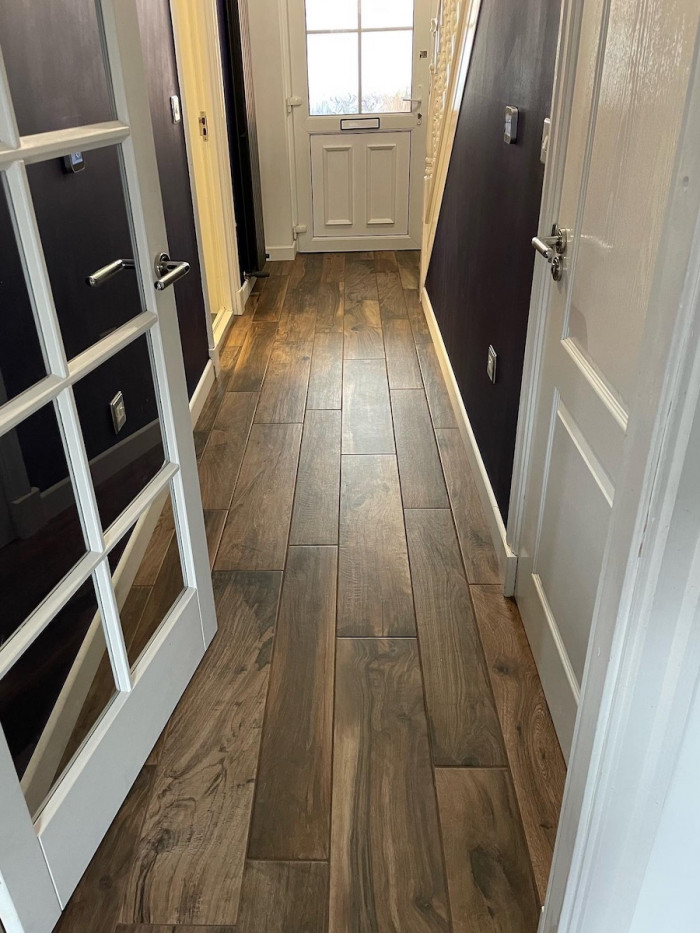 Living Noce Italian Wood Effect Floor Tile - 1000x205mm