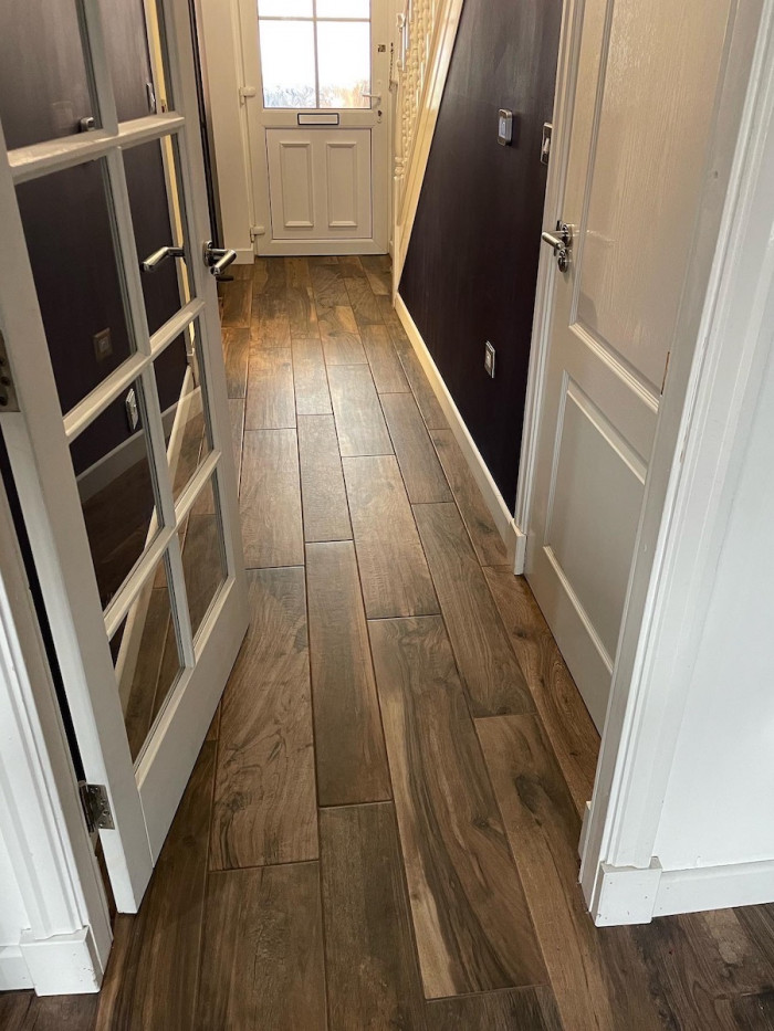 Living Noce Italian Wood Effect Floor Tile - 1000x205mm