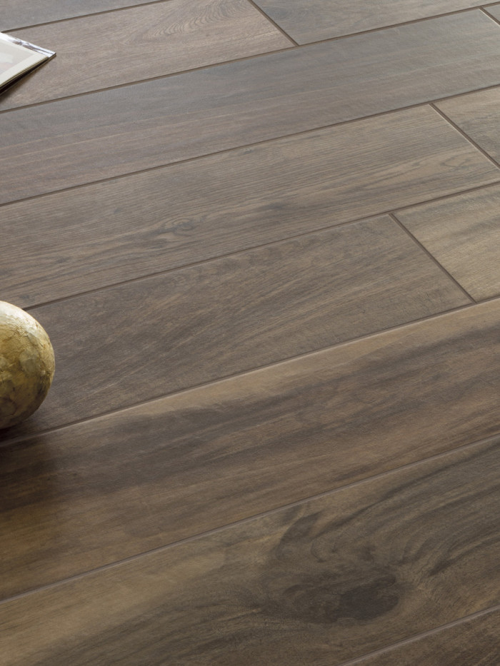 Living Noce Italian Wood Effect Porcelain Tile - 1000x150mm