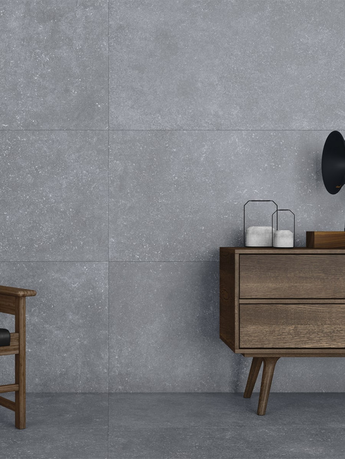 Hardblue Grey Porcelain Tile - 1200x600x9.5mm (LAST CLEARANCE PACK)