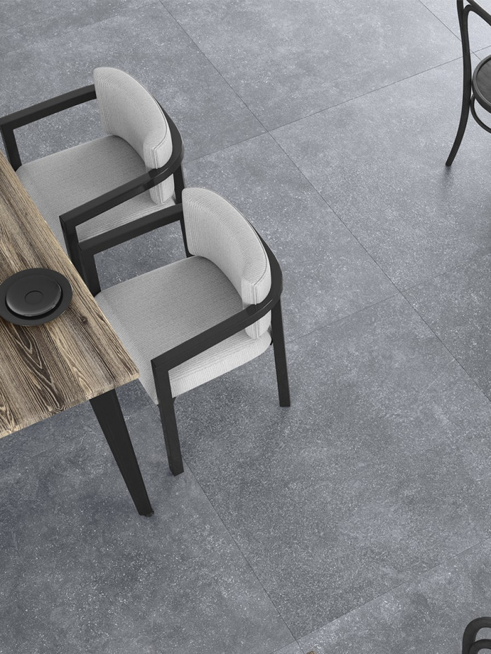 Hardblue Grey Spanish Porcelain Tile - 1000x1000x10mm