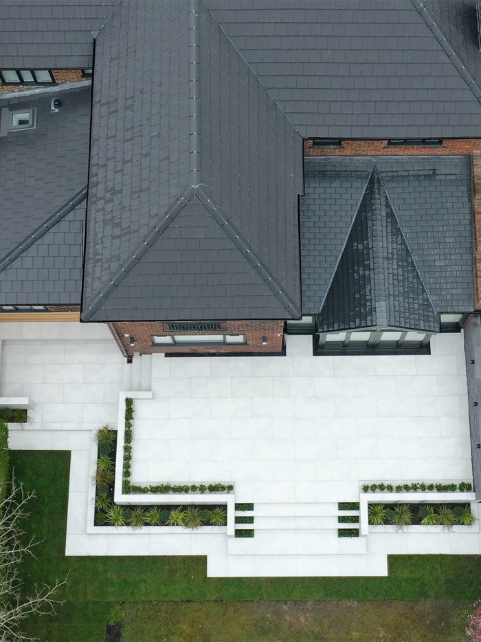 Marbella White Outdoor Porcelain - 1200x600x20mm