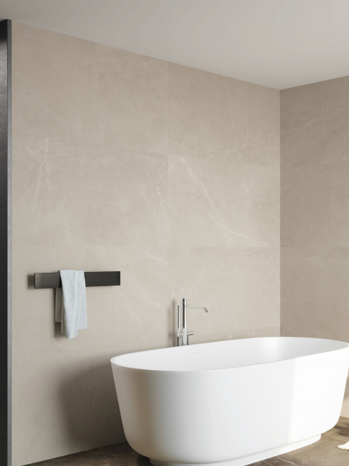 Marfil Ivory Polished Porcelain Tile - 1200x1200mm