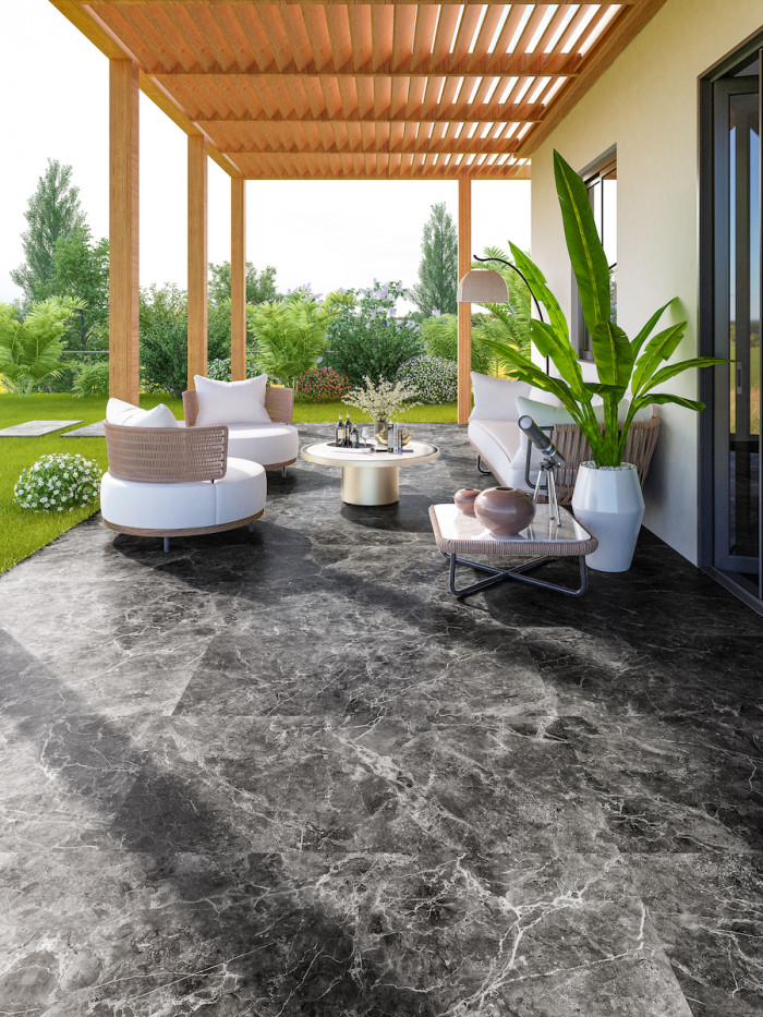Italian Marmo Anthracite - 1200x600x20mm