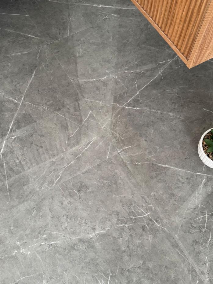 Pulpis Dark Marmo Polished Porcelain Tiles - 600x600mm