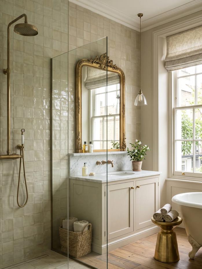 Marrakech Ivory Zellige Porcelain Tile - 100x100mm