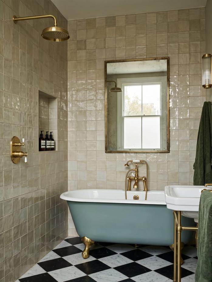 Marrakech Ivory Zellige Porcelain Tile - 100x100mm