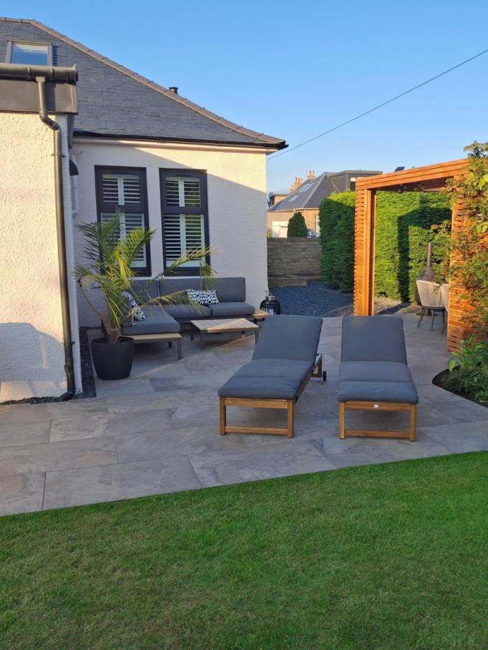 Multi Grey Slate Outdoor Porcelain - 900x600x20mm