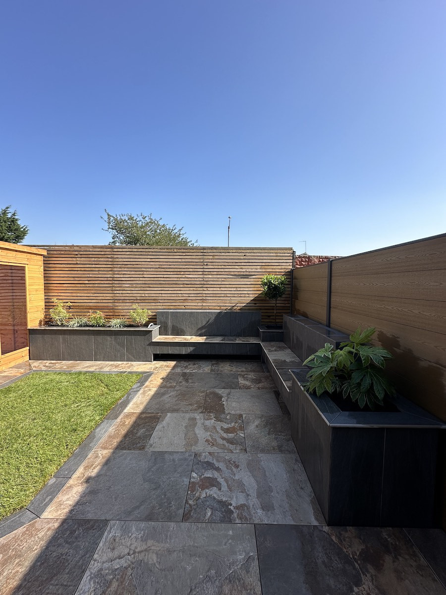 Multicolour Slate Outdoor Porcelain - 900x600x20mm