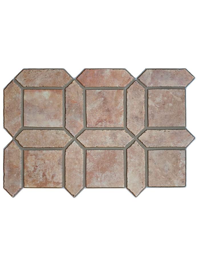 Murcia Coto Patterned Tile - 600x400mm