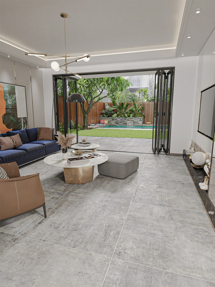 Murales Grey Italian Porcelain - 1200x1200x6mm (LAST PACK)