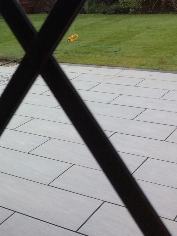 Quartz Gris Outdoor Porcelain Paving Slabs - 900x450x20mm (LAST PACK)